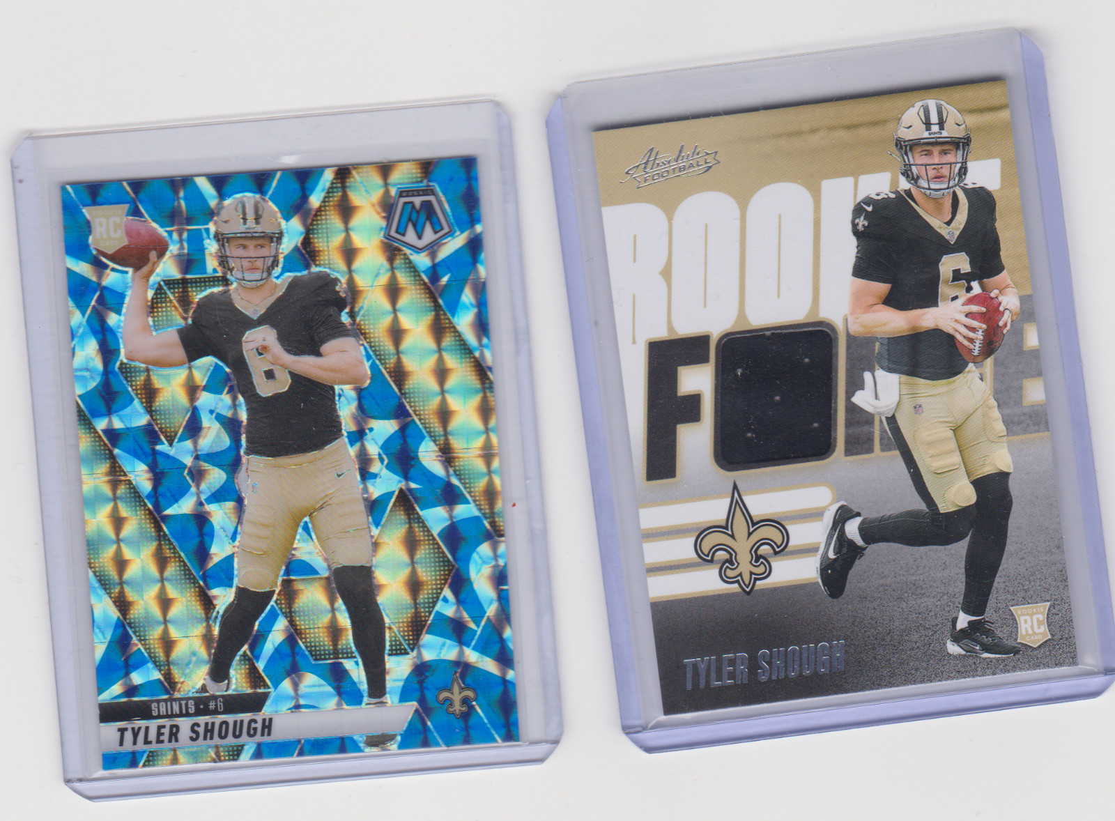 2025 Panini Mosaic Tyler Shough - #312 Reactive Blue Rookie RC Card Plus 3 more!
