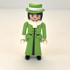 Vtg Playmobil 3803 Western Express Stage Coach Female Passenger Victorian Lady