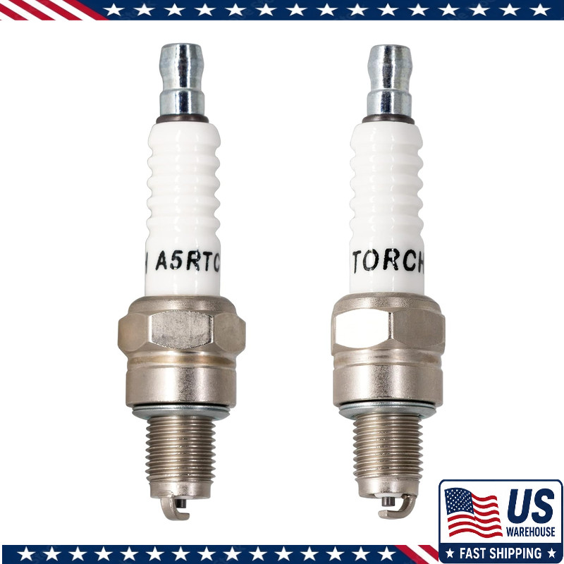 2PK A5RTC Spark Plug NGK 6535/CR5HSB, Brisk NAR17/NAR17C, Champion 808/Z9Y