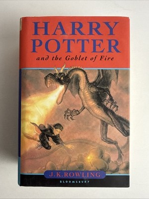Harry Potter and the Goblet of Fire HC/DJ 1st Edition UK Bloomsbury p. 503 Error