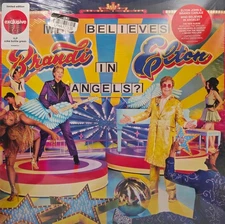 New Elton John &Brandi Carlile Who Believes In Angels COKE BOTTLE GREEN LP Vinyl