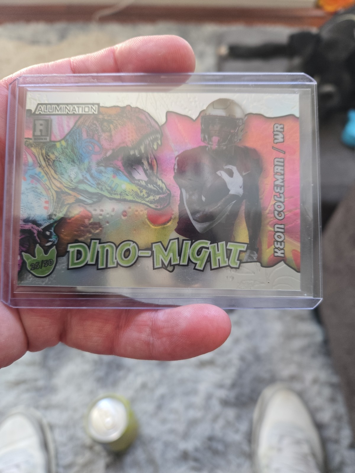 2023 Wild Card Alumination Rookie Card Edition - Dino-Might Keon Coleman #AD-KC