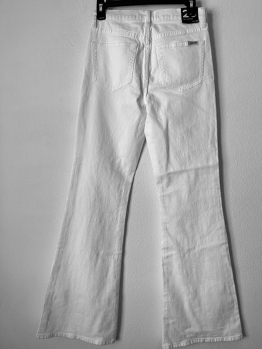 NWT Cotton blend JOE'S High-Rise White Flare Jeans Sz 26 - Picture 3 of 8