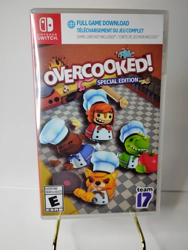 Overcooked Special Edition- Nintendo Switch (Digital Code) New And Sealed 