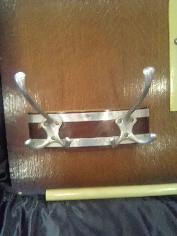 Винтажный рокабилли пальто крюк с зеркалом до Второй мировой войны - Изображение 3 из 4