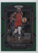 2023 Panini Prizm WNBA Green Prizm Brittney Sykes #67 0u2l