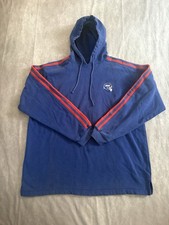 Logo Athletic New York Giants Hoodie Blue XL Vintage NFL Gameday Football