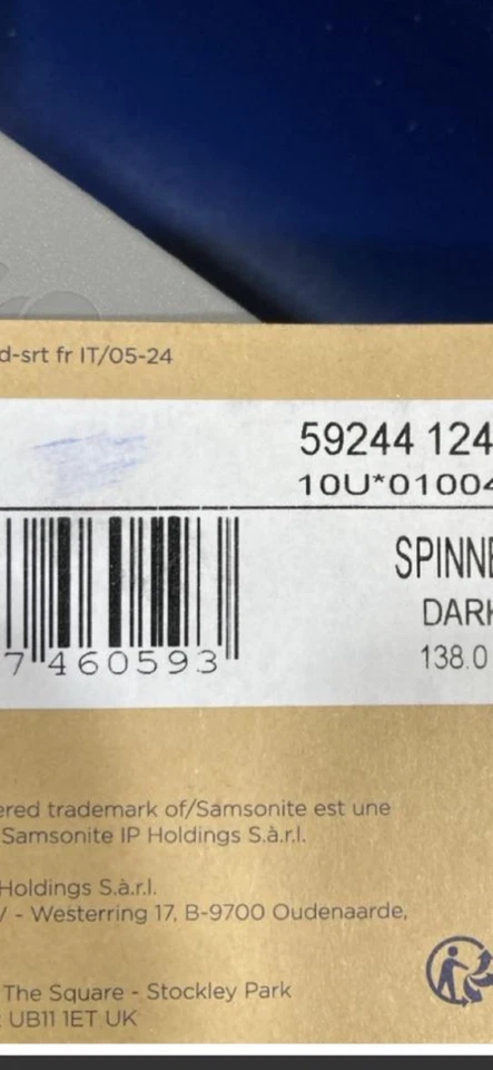 Samsonite S'Cure Spinner 81/30 DARK BLUE  - Image 2 of 3