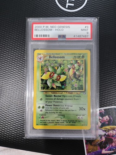 Bellossom (Unlimited) graded PSA 9 for sale on eBay