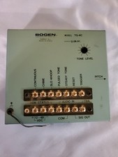 Bogen TG-4C Compact Multiple Tone Generator Fast FREE US Shipping 