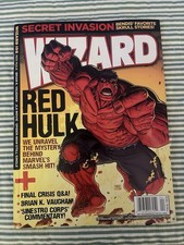 Wizard Magazine Issue 198 Red Hulk  April 200...
