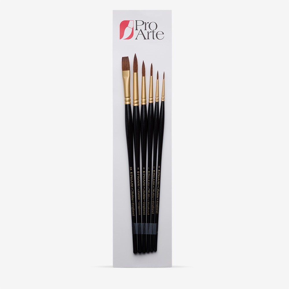 Pro Arte : Sablene Set A : Synthetic Sable : Set of 6