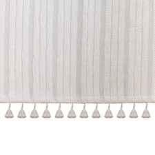 Wrap Around Bed Skirt for Crib, Cotton Crib Skirt for Boy's and Girl's Nurser...