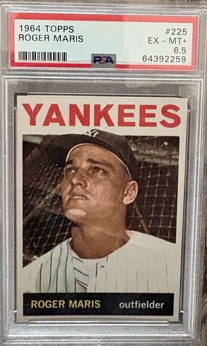 Roger Maris #225 1964 Topps card