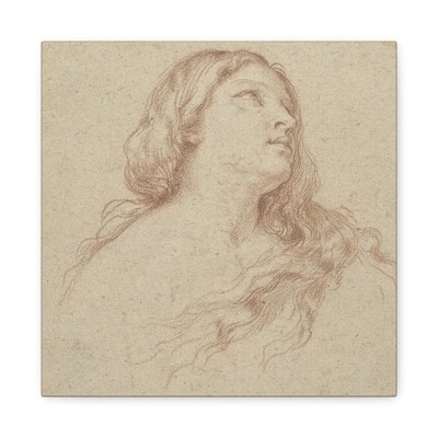 Niccolò Berrettoni - Studie voor het hoofd - Canvas Wall Art