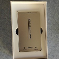 USB 3.0 HDMI In Video Capture Device External Adapter, Digital Format, 2 Ports