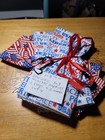 Napkins Set Of 4 Red, White And Blue Napkins — photo 1