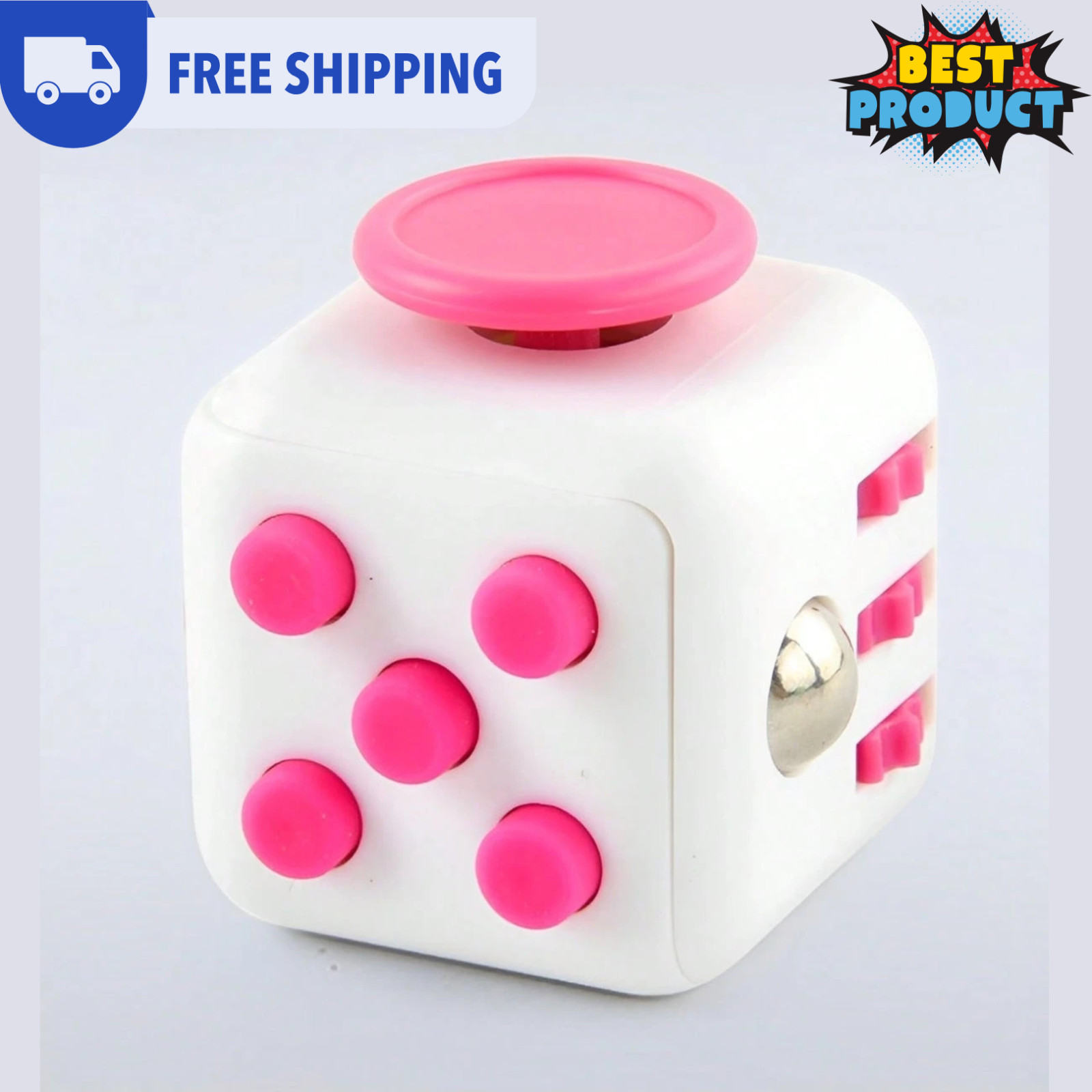 Fidget Cube Stress Relief Toy Handheld Dice Kids Adult Anxiety Focus Sensory Toy