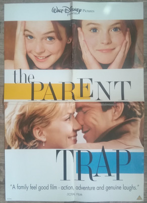 THE PARENT TRAP  -     Videoposter A2    42x59cm      unbenutzt      gefaltet
