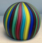 New ListingMurano Fratelli Toso Rainbow Satin 3" Paperweight