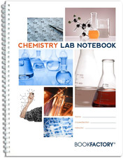 Chemistry Lab Notebook - 100 Pages Scientific Grid, Durable Translucent Cover, W