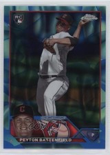 2023 Chrome Update Aqua & Blue Lava Lamp Refractor /175 Peyton Battenfield 0hu7