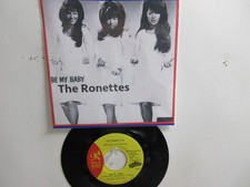 * 💥 ' THE RONETTES ' HIT 45 + PICTURE * [Be My Baby]  REISSUE  1963 ! 💥