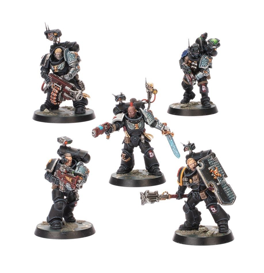 10x DEATHWATCH Kill Team +TOKENS & CARDS Tomb World *New