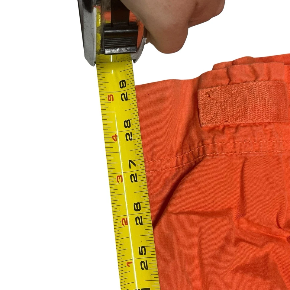 Pantalones Polo Ralph Lauren Vintage 33x30 Militar Utilitario Carga Naranja Años 90 Foto 4 de 4