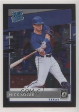 2020 Panini Donruss Optic Rated Rookies Black Stars Prizm 116/125 Nick Solak 2l4