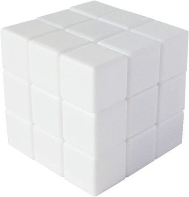 3X3 Blank Magic Cube 3X3X3 White Cube Puzzles Toys DIY
