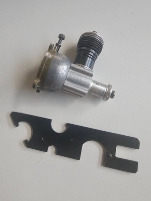 Cox Thimble Drome Model Airplane Engine Control Line RC