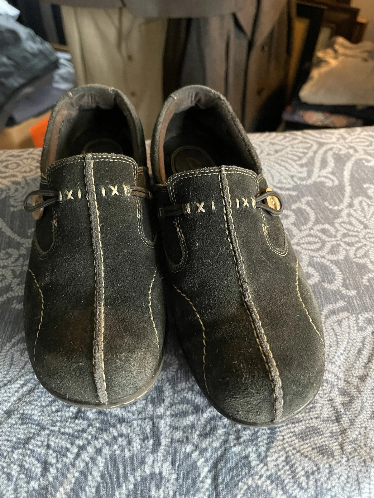 CLARKS Mocassino Clark’s Bendables casual nero 8M nuovo senza etichetta