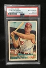 1957 Topps Ted Kluszewski 165 Ball Point Pen Autograph PSA DNA Signed No Sleeves