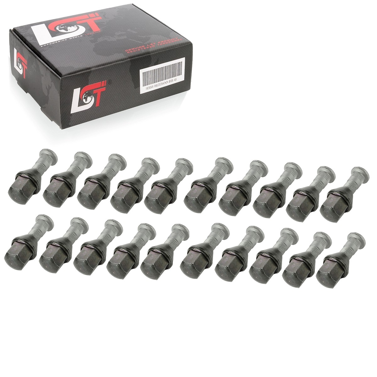 20x RÄNDELBOLZEN WITH WHEEL NUT M12x1,5 x 46mm FOR FORD ESCORT *NEW*