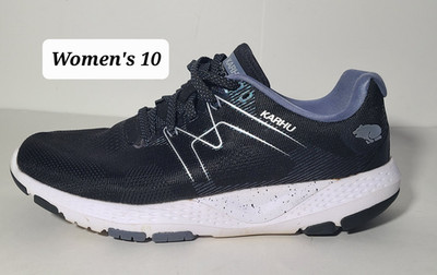 Karhu Ikoni Ortix Black Running Shoes Women's Size 10 EUC