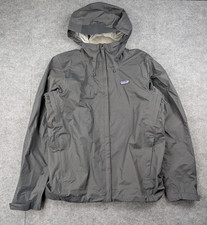 Patagonia Torrentshell 3L Jacket Mens Medium Gray Rain Coat Zip Outdoor Hike