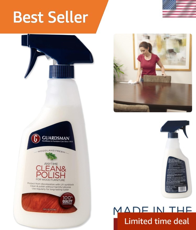 Anytime Clean & Polish Wood Cleaner & Furniture Polish for C