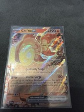 Chi-Yu EX 40/193 Pokemon TCG Paldea Evolved Double Rare Card NM Condition