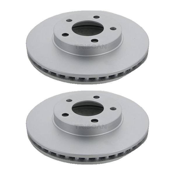 2 Bremsscheiben BelüFtet Ø 278 Mm Triscan FüR U.A. Ford Maverick-image