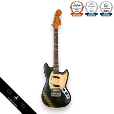 Fender Mustang 1971 Competition Burgundy Electric Guitar Vintage Original