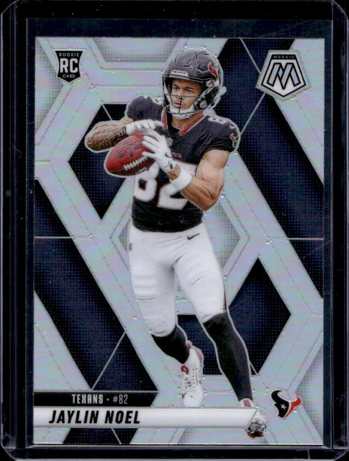 2025 Mosaic Jaylin Noel Rookies RC Silver Prizm Rookie #373 Texans
