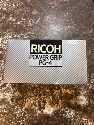 Vintage Ricoh Power Grip PG-4 Motor Drive Winder For XR-P KR-30SP Cameras Boxed