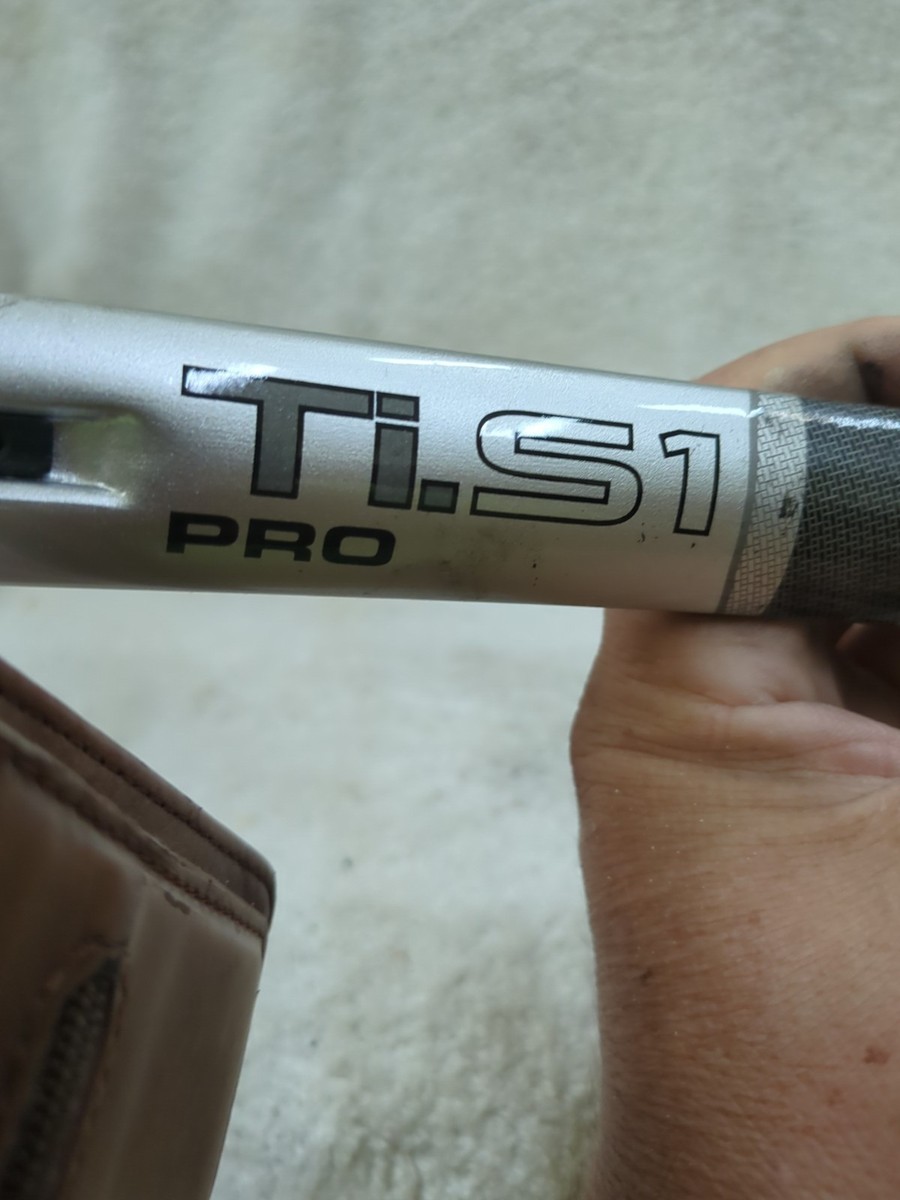 Raquette De Tennis Head TI.S1 Pro – Poignée 4 1/4", Tamis 107, état Correct, Bon Plan