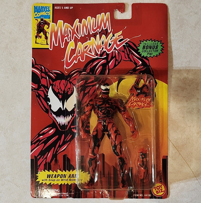 ToyBiz Marvel Maximum Carnage Carnage Action Figure Collector Pin 1994