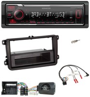 Kenwood Volante Bluetooth Usb Dab Autoradio Per Vw T6 (2015-2019)