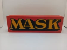 Retro Kenner M.A.S.K.  Lightbox Sign for MASK collection display