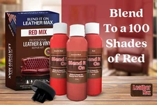 XL Leather Repair Kit, 6  Oz for Furniture, Car Seats, chairs, boots and more..