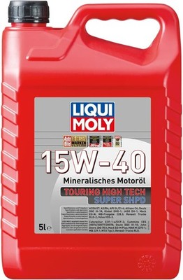 LIQUI MOLY Touring High Tech Super SHPD 15W-40 5 L Motoröl