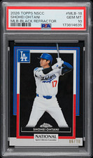 2026 The National Topps Chrome Shohei Ohtani NSCC Black /10 PSA 10 POP 1!! 💎